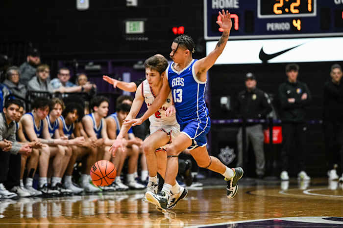 Lincoln Gresham 6A Oregon boys basketball quarterfinal Naji Saker -104